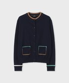 【ポール スミス/Paul Smith】のアクセントカラー カーディガン 人気、トレンドファッション・服の通販 founy(ファニー) ファッション Fashion レディースファッション Fashion for Women トップス・カットソー Cut & Sew Tops カーディガン・羽織り Layered Style Cardigans インナー Innerwear カーディガン Cardigan, Knitwear シンプル Simple, Minimal ジャケット Jacket, Outerwear ポケット Pocket, Pocket Detail エレガント 上品 Elegant 夏 Summer S/S・春夏 SS, Spring/Summer, Warm Season A/W・秋冬 Autumn/Winter thumbnail ネイビー|ID: prp329100004828137 ipo3291000000035136769