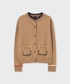 【ポール スミス/Paul Smith】のアクセントカラー カーディガン 人気、トレンドファッション・服の通販 founy(ファニー) ファッション Fashion レディースファッション Fashion for Women トップス・カットソー Cut & Sew Tops カーディガン・羽織り Layered Style Cardigans インナー Innerwear カーディガン Cardigan, Knitwear シンプル Simple, Minimal ジャケット Jacket, Outerwear ポケット Pocket, Pocket Detail エレガント 上品 Elegant 夏 Summer S/S・春夏 SS, Spring/Summer, Warm Season A/W・秋冬 Autumn/Winter thumbnail キャメル|ID: prp329100004828137 ipo3291000000035136770