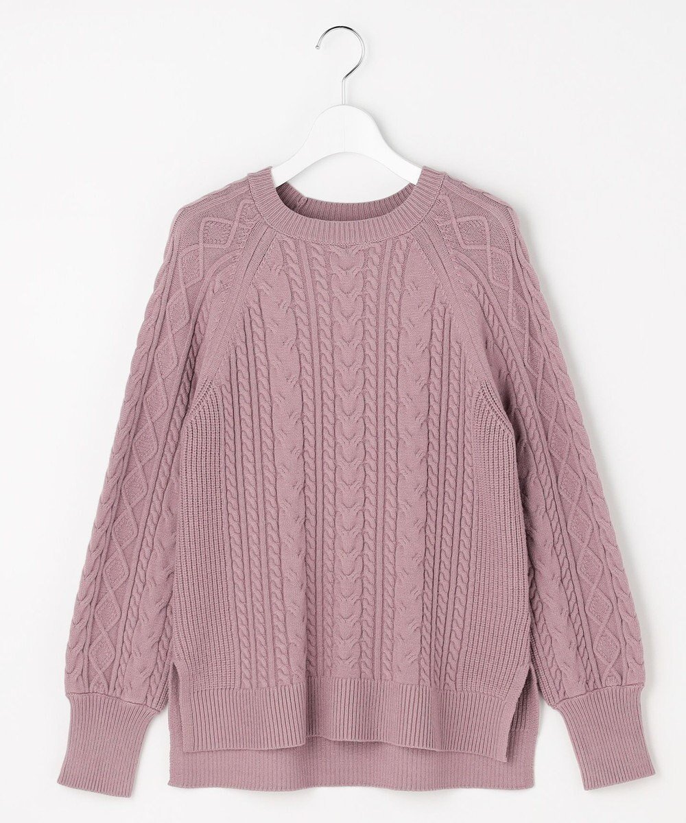 【エニィ スィス/any SiS】のケーブル ニット プルオーバー 人気、トレンドファッション・服の通販 founy(ファニー) ファッション Fashion レディースファッション Fashion for Women トップス・カットソー Cut & Sew Tops ニット Knit Tops & Sweaters カジュアルプルオーバー・ニットトップス Pullovers & Knit Tops / Casual Pullovers おすすめ Recommended / Our Picks ウォッシャブル Machine Washable ストレッチ Stretch, Stretchy Fabric スリット Slit, Slit Detail セーター Sweater, Knitwear フォルム Silhouette, Form 新作・新入荷 New Arrivals / New In A/W・秋冬 Autumn/Winter other-1|ID: prp329100004828138 ipo3291000000035136771