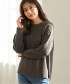 【エニィ スィス/any SiS】のケーブル ニット プルオーバー 人気、トレンドファッション・服の通販 founy(ファニー) ファッション Fashion レディースファッション Fashion for Women トップス・カットソー Cut & Sew Tops ニット Knit Tops & Sweaters カジュアルプルオーバー・ニットトップス Pullovers & Knit Tops / Casual Pullovers おすすめ Recommended / Our Picks ウォッシャブル Machine Washable ストレッチ Stretch, Stretchy Fabric スリット Slit, Slit Detail セーター Sweater, Knitwear フォルム Silhouette, Form 新作・新入荷 New Arrivals / New In A/W・秋冬 Autumn/Winter thumbnail スレート|ID: prp329100004828138 ipo3291000000035377450
