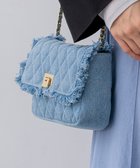 【23区/NIJYUSANKU】の【先行予約】デニムフリンジ ショルダーバッグ 人気、トレンドファッション・服の通販 founy(ファニー) ファッション Fashion レディースファッション Fashion for Women バッグ Bags 2026年 2026 アクセサリー Fashion Accessories キルティング Quilted, Quilting コンパクト Compact, Small Size ショルダー Shoulder, Shoulder Strap チェーン Chain, Chain Strap デニム Denim, Jeans Material フラップ Flap, Flap Pocket フリンジ Fringe, Tassel ポケット Pocket, Pocket Detail リップ Lip, Lip Motif エレガント 上品 Elegant 旅行 Travel thumbnail スカイブルー系|ID: prp329100004828148 ipo3291000000035136801