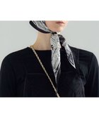 【23区/NIJYUSANKU】のスタンプ柄ダイヤ スカーフ 人気、トレンドファッション・服の通販 founy(ファニー) ファッション Fashion レディースファッション Fashion for Women 2026年 2026 アクセサリー Fashion Accessories クラシック Classic, Timeless Style シルク Silk, 100% Silk シンプル Simple, Minimal スカーフ Scarf, Neckwear バンダナ Bandana, Head Scarf モチーフ Motif, Design Theme エレガント 上品 Elegant thumbnail ブラック系|ID: prp329100004828152 ipo3291000000035636108