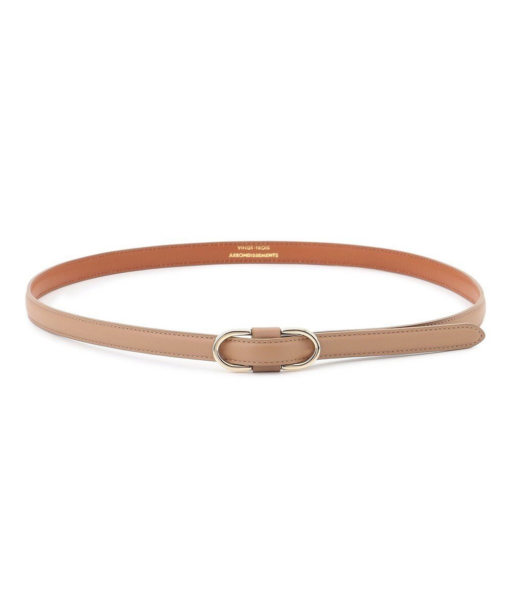 【23区/NIJYUSANKU】の【見上愛さん着用】オーバルバックル ベルト インテリア・キッズ・メンズ・レディースファッション・服の通販 founy(ファニー) 　ファッション　Fashion　レディースファッション　Fashion for Women　バッグ　Bags　ベルト&ウエストマーク　Belts & Waist Accessories　オーバル　Oval Design　シンプル　Simple, Minimal　フィット　Fit, Slim Fit　エレガント 上品　Elegant　2026年　2026　キャメル系|ID: prp329100004828153 ipo3291000000035709683