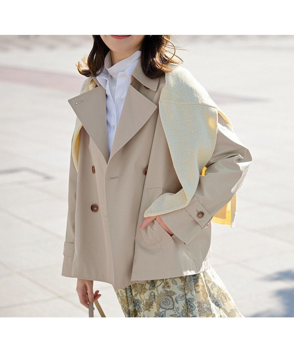 【23区/NIJYUSANKU】のエアータンブラー TCギャバジン ハーフ コート 人気、トレンドファッション・服の通販 founy(ファニー) 　ファッション　Fashion　レディースファッション　Fashion for Women　アウター　Coat / Outerwear Collection　コート・ロングコート・ピーコート　Long Coats, Peacoats & More　レディースジャケット・軽アウター　Jackets　エアリー　Airy Texture　春　Spring　シンプル　Simple, Minimal　ジャケット　Jacket, Outerwear　スーツ　Suit, Formalwear　タンブラー　Tumbler, Travel Mug　ハーフ　Half, Half-Length　ベーシック　Basic, Essential　ロング　Long, Long-Length　S/S・春夏　SS, Spring/Summer, Warm Season　おすすめ　Recommended / Our Picks　夏　Summer　エレガント 上品　Elegant　2026年　2026　 other-1|ID: prp329100004828155 ipo3291000000035650591