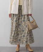 【23区/NIJYUSANKU】のEricaキャラコ ペイズリープリント フレア スカート アイボリー系|ID: prp329100004828160 ipo3291000000035515981