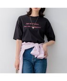 【組曲/KUMIKYOKU】の【Flower Collection】プリントTシャツ 人気、トレンドファッション・服の通販 founy(ファニー) ファッション Fashion レディースファッション Fashion for Women トップス・カットソー Cut & Sew Tops シャツ・ブラウス・オフィスカジュアル Elegant Blouses & Button-Ups ロングTシャツ・Tシャツ Longline T-Shirts & Tees カットソー・ベーシックTシャツ Cut-and-Sewn Tops / Stretch Tees & Basics イラスト Illustration 春 Spring カットソー Cut and Sewn Top クラシック Classic, Timeless Style コレクション Collection, Seasonal Line シリコン Silicone, Silicone Material スウェット / スエット Sweatshirt, Sweatwear スペシャル Special, Limited Edition フラワー Flower, Floral プリント Print, Printed Pattern 半袖 Short Sleeve, Half Sleeve ロング Long, Long-Length S/S・春夏 SS, Spring/Summer, Warm Season 夏 Summer エレガント 上品 Elegant thumbnail ブラック系|ID: prp329100004828162 ipo3291000000035679792