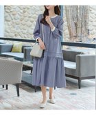 【ティアクラッセ/Tiaclasse】のピンタックギャザークレリックシャツワンピース 人気、トレンドファッション・服の通販 founy(ファニー) ファッション Fashion レディースファッション Fashion for Women ワンピース Dresses シャツワンピース / 1枚で着映えコーデ Shirt Dresses ウォッシャブル Machine Washable 春 Spring 洗える Machine Washable 秋 Autumn カフス Cuff Design シンプル Simple, Minimal スキッパー Skipper, Open Collar ティアード Tiered, Tiered Style 長袖 Long Sleeve, Full Sleeve フレア Flare, Flared フロント Front, Front Design ポケット Pocket, Pocket Detail ロング Long, Long-Length 冬 Winter / This Winter A/W・秋冬 Autumn/Winter エレガント 上品 Elegant thumbnail ブルー|ID: prp329100004828163 ipo3291000000035136854