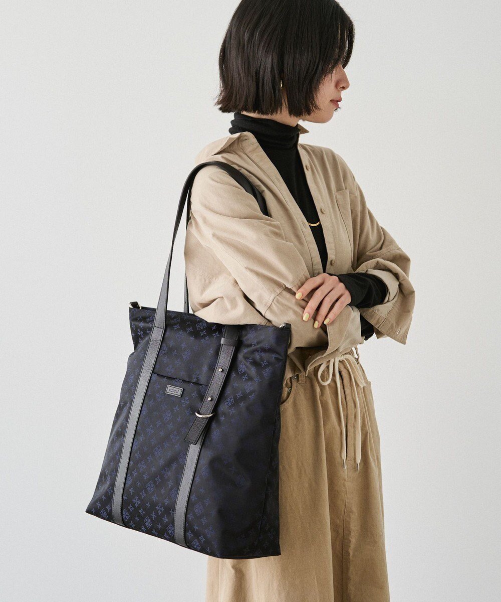 【ラシット/russet】のアシンメトリーハンドルトートバッグ(SF-237) インテリア・キッズ・メンズ・レディースファッション・服の通販 founy(ファニー) 　ファッション　Fashion　レディースファッション　Fashion for Women　バッグ　Bags　アシンメトリー　Asymmetrical Style　ショルダー　Shoulder, Shoulder Strap　シルバー　Silver, Metallic Silver　シンプル　Simple, Minimal　なめらか　Smooth, Silky Texture　フォルム　Silhouette, Form　フロント　Front, Front Design　ベーシック　Basic, Essential　ポケット　Pocket, Pocket Detail　無地　Plain, Solid Color　再入荷　Restock / Back in Stock　おすすめ　Recommended / Our Picks　日本製　Made In Japan　エレガント 上品　Elegant　ビジネス 仕事 通勤　Business / Work / Commuting　Black/Navy|ID: prp329100004828164 ipo3291000000035633630