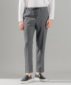 【ジョゼフ オム/JOSEPH HOMME / MEN】の新素材・新型【洗える/ストレッチ/ウエストゴム仕様】キャリーマンストレッチ ドロスト付ストレートパンツ / HOVE ライトグレー系|ID: prp329100004829139 ipo3291000000035147268