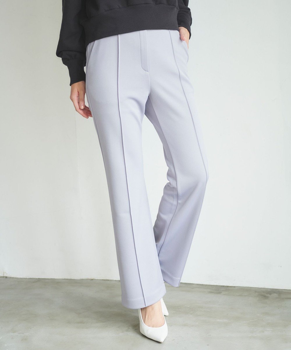 【フェルゥ/Feroux】の【洗える】美シルエットストレッチセミフレア パンツ インテリア・キッズ・メンズ・レディースファッション・服の通販 founy(ファニー) ファッション Fashion レディースファッション Fashion for Women パンツ Pants & Trousers シンプル Simple, Minimal チュニック Tunic, Long Top 洗える Machine Washable A/W・秋冬 Autumn/Winter スカイブルー系|ID: prp329100004829149 ipo3291000000035147331