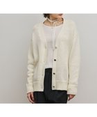 【グレース コンチネンタル/GRACE CONTINENTAL】のリリヤーンニットカーディガン 人気、トレンドファッション・服の通販 founy(ファニー) ファッション Fashion レディースファッション Fashion for Women トップス・カットソー Cut & Sew Tops ニット Knit Tops & Sweaters カーディガン・羽織り Layered Style Cardigans カーディガン Cardigan, Knitwear リラックス Relax, Relaxed Fit A/W・秋冬 Autumn/Winter thumbnail キナリ|ID: prp329100004829159 ipo3291000000035147361