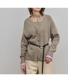 【グレース コンチネンタル/GRACE CONTINENTAL】のリリヤーンニットカーディガン 人気、トレンドファッション・服の通販 founy(ファニー) ファッション Fashion レディースファッション Fashion for Women トップス・カットソー Cut & Sew Tops ニット Knit Tops & Sweaters カーディガン・羽織り Layered Style Cardigans カーディガン Cardigan, Knitwear リラックス Relax, Relaxed Fit A/W・秋冬 Autumn/Winter thumbnail カーキ|ID: prp329100004829159 ipo3291000000035147362