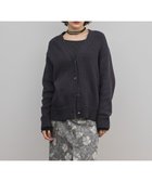 【グレース コンチネンタル/GRACE CONTINENTAL】のリリヤーンニットカーディガン 人気、トレンドファッション・服の通販 founy(ファニー) ファッション Fashion レディースファッション Fashion for Women トップス・カットソー Cut & Sew Tops ニット Knit Tops & Sweaters カーディガン・羽織り Layered Style Cardigans カーディガン Cardigan, Knitwear リラックス Relax, Relaxed Fit A/W・秋冬 Autumn/Winter thumbnail チャコール|ID: prp329100004829159 ipo3291000000035147363