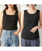 【エニィ スィス/any SiS】の2WAY タンクトップ 人気、トレンドファッション・服の通販 founy(ファニー) ファッション Fashion レディースファッション Fashion for Women トップス・カットソー Cut & Sew Tops インナー Innerwear 春 Spring シンプル Simple, Minimal ジャケット Jacket, Outerwear スクエア Square, Square Shape タンク Tank Top, Sleeveless Top ダウン Down, Puffer テレコ Ribbed, Rib Stitch フィット Fit, Slim Fit S/S・春夏 SS, Spring/Summer, Warm Season おすすめ Recommended / Our Picks 夏 Summer 新作・新入荷 New Arrivals / New In thumbnail ブラック|ID: prp329100004829160 ipo3291000000035574226