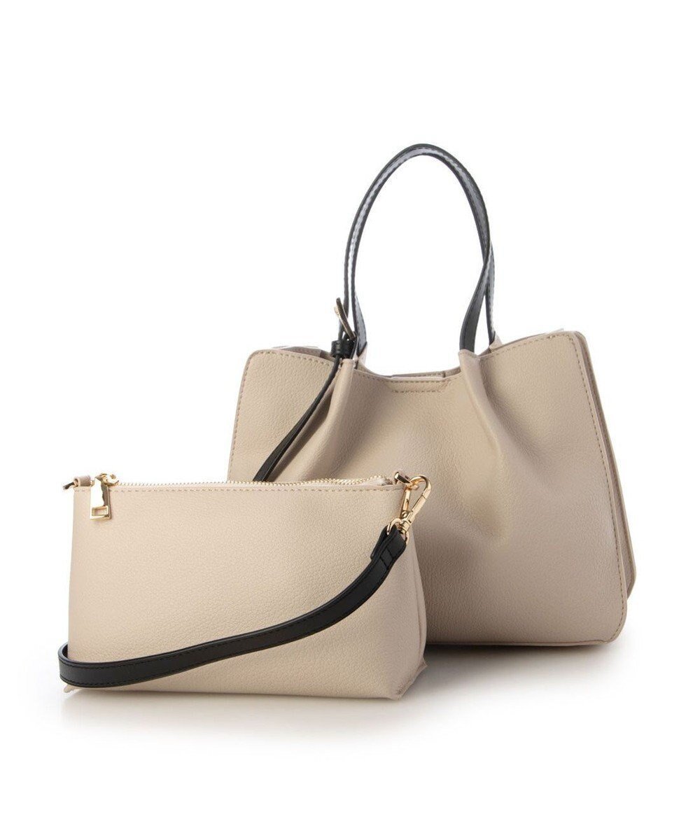 【アンビリオン/UNBILLION】のカシュカシュ cachecache / フェイクレザーショルダーバッグ付スクエアトート インテリア・キッズ・メンズ・レディースファッション・服の通販 founy(ファニー) ファッション Fashion レディースファッション Fashion for Women バッグ Bags インナー Innerwear カラフル Colorful Design シンプル Simple, Minimal スクエア Square, Square Shape 財布 Wallet, Purse トラベル Travel, Travel Gear ハンド Hand, Handmade ポーチ Pouch, Small Case ミックス Mix, Mixed Style モチーフ Motif, Design Theme 再入荷 Restock / Back in Stock おすすめ Recommended / Our Picks 旅行 Travel エレガント 上品 Elegant ビジネス 仕事 通勤 Business / Work / Commuting オーク|ID: prp329100004829161 ipo3291000000035147370