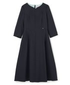 【トッカ/TOCCA】のPUPPY TOOTH ドレス 人気、トレンドファッション・服の通販 founy(ファニー) ファッション Fashion レディースファッション Fashion for Women ワンピース Dresses フォーマル・パーティードレス・結婚式用ドレス Elegant & Casual Dresses シンプル Simple, Minimal ジャカード／ジャガード Jacquard, Woven Pattern ドレス Dress, One-Piece エレガント 上品 Elegant 夏 Summer S/S・春夏 SS, Spring/Summer, Warm Season 無地 Plain, Solid Color A/W・秋冬 Autumn/Winter thumbnail ネイビー系|ID: prp329100004829167 ipo3291000000035147391