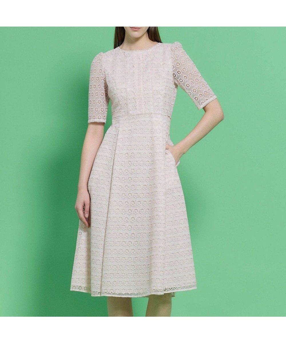 【トッカ/TOCCA】のCRYSTAL LABYRINTH ドレス インテリア・キッズ・メンズ・レディースファッション・服の通販 founy(ファニー) 　ファッション　Fashion　レディースファッション　Fashion for Women　ワンピース　Dresses　フォーマル・パーティードレス・結婚式用ドレス　Elegant & Casual Dresses　アクセサリー　Fashion Accessories　エレガント 上品　Elegant　カーディガン　Cardigan, Knitwear　クリスタル　Crystal, Swarovski　ケミカル　Chemical, Chemical Wash　スリーブ　Sleeve, Long Sleeve / Short Sleeve　ドレス　Dress, One-Piece　フォーマル　Formal, Dressy　フロント　Front, Front Design　レース　Lace, Lace Fabric　夏　Summer　S/S・春夏　SS, Spring/Summer, Warm Season　A/W・秋冬　Autumn/Winter　ピンク系|ID: prp329100004829168 ipo3291000000035147394