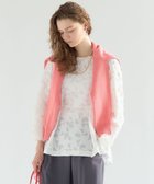 【23区/NIJYUSANKU】の【先行予約】ボタニカル カットジャガード ペプラムブラウス 人気、トレンドファッション・服の通販 founy(ファニー) ファッション Fashion レディースファッション Fashion for Women トップス・カットソー Cut & Sew Tops シャツ・ブラウス・オフィスカジュアル Elegant Blouses & Button-Ups 春 Spring カットジャガード Cut Jacquard デニム Denim, Jeans Material フェミニン Feminine, Girly フリンジ Fringe, Tassel ペプラム Peplum, Flared Hem ボタニカル Botanical, Floral Pattern S/S・春夏 SS, Spring/Summer, Warm Season 夏 Summer エレガント 上品 Elegant 2026年 2026 thumbnail ホワイト系|ID: prp329100004829174 ipo3291000000035147412