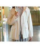 【23区/NIJYUSANKU】のマットエアリータフタ 2WAY ブルゾン アイボリー系|ID: prp329100004829176 ipo3291000000036379087