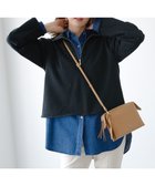 【23区/NIJYUSANKU】の【Oggi掲載】シャイニーコットンテリー ハーフジップ スウェット ネイビー系|ID: prp329100004829177 ipo3291000000036498080