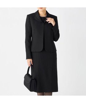 【自由区 FORMAL/JIYU-KU FORMAL】の【高級トリアセテート素材】レベッカBSジョーゼット ジャケット+ワンピース 人気、トレンドファッション・服の通販 founy(ファニー) ファッション Fashion レディースファッション Fashion for Women アウター Coat / Outerwear Collection レディースジャケット・軽アウター Jackets スーツ Business Suits & Workwear スーツジャケット・オフィスブレザー Suit Jackets / Blazers スーツセット・2点セット・レディーススーツ Suit Sets / 2-Piece Suits / Office Suit Sets アンサンブル Ensemble Set サテン Satin, Glossy Fabric ジャケット Jacket, Outerwear ジョーゼット Georgette, Semi-Sheer Fabric スーツ Suit, Formalwear セットアップ Set-Up, Coordinated Outfit ドレープ Drape, Draping Fabric A/W・秋冬 Autumn/Winter S/S・春夏 SS, Spring/Summer, Warm Season おすすめ Recommended / Our Picks 夏 Summer |ID:prp329100004829189