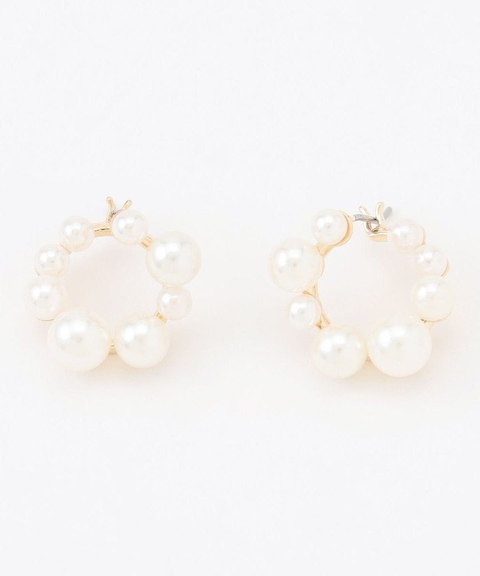 【組曲/KUMIKYOKU】のランダムパールライクリング ピアス インテリア・キッズ・メンズ・レディースファッション・服の通販 founy(ファニー) https://founy.com/ ファッション Fashion レディースファッション Fashion for Women ジュエリー Jewelry ファッションリング Fashion Rings おすすめ Recommended / Our Picks アクセサリー Fashion Accessories ギフト プレゼント Gift / Present シンプル Simple, Minimal パール Pearl, Pearl Accent ランダム Random, Irregular エレガント 上品 Elegant |ID: prp329100004829201 ipo3291000000035147511