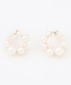【組曲/KUMIKYOKU】のランダムパールライクリング ピアス 人気、トレンドファッション・服の通販 founy(ファニー) ファッション Fashion レディースファッション Fashion for Women ジュエリー Jewelry ファッションリング Fashion Rings おすすめ Recommended / Our Picks アクセサリー Fashion Accessories イヤリング Earrings ギフト プレゼント Gift / Present シンプル Simple, Minimal パール Pearl, Pearl Accent ランダム Random, Irregular エレガント 上品 Elegant thumbnail ゴールド系|ID: prp329100004829201 ipo3291000000035147512