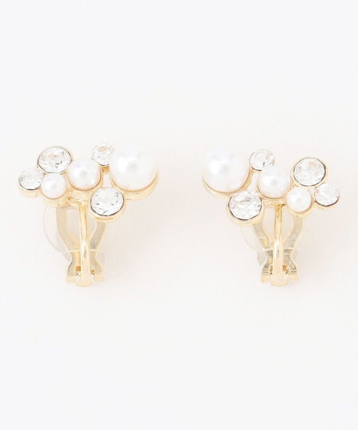 【組曲/KUMIKYOKU】のビジューコレクティブ イヤリング インテリア・キッズ・メンズ・レディースファッション・服の通販 founy(ファニー) https://founy.com/ ファッション Fashion レディースファッション Fashion for Women ジュエリー Jewelry ファッションリング Fashion Rings イヤリング・フープ・ドロップタイプ Hoop, Drop & Clip Earrings アクセサリー Fashion Accessories イヤリング Earrings ギフト プレゼント Gift / Present シリコン Silicone, Silicone Material シンプル Simple, Minimal パール Pearl, Pearl Accent ビジュー Bijou, Jewel-like Accent エレガント 上品 Elegant |ID: prp329100004829204 ipo3291000000035147517