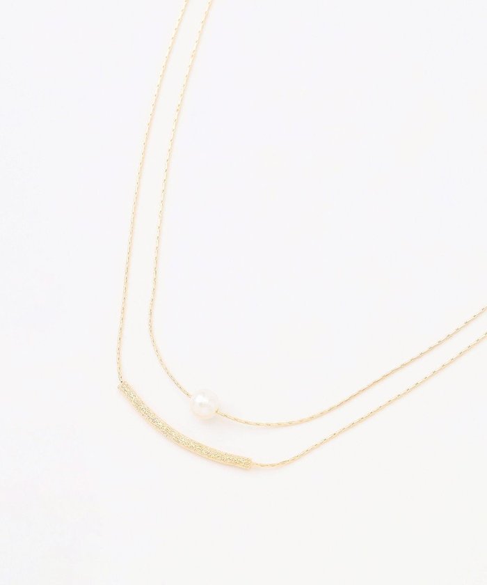 【組曲/KUMIKYOKU】のマテリアルレイヤードショートネックレス インテリア・キッズ・メンズ・レディースファッション・服の通販 founy(ファニー) https://founy.com/ ファッション Fashion レディースファッション Fashion for Women ジュエリー Jewelry ネックレス Necklaces & Pendants おすすめ Recommended / Our Picks アクセサリー Fashion Accessories ギフト プレゼント Gift / Present ショート Short, Short Length シンプル Simple, Minimal スタイリッシュ Stylish, Fashionable チェーン Chain, Chain Strap ネックレス Necklace, Pendant Necklace パール Pearl, Pearl Accent メタル Metal, Metal Parts |ID: prp329100004829211 ipo3291000000035516038