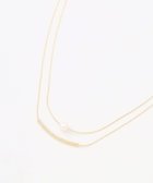 【組曲/KUMIKYOKU】のマテリアルレイヤードショートネックレス ゴールド系|ID: prp329100004829211 ipo3291000000035516040