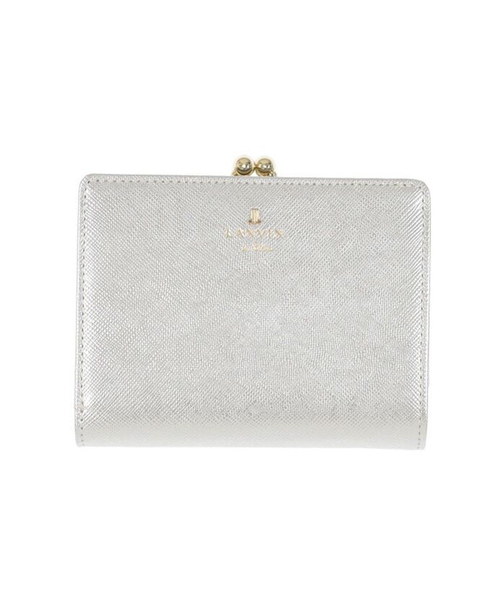 【ランバン オン ブルー/LANVIN en Bleu】のリュクサンブールブリエ 口金二つ折り財布 インテリア・キッズ・メンズ・レディースファッション・服の通販 founy(ファニー) 　ファッション　Fashion　レディースファッション　Fashion for Women　ミニ財布・二つ折り財布　Wallets & Card Cases　おすすめ　Recommended / Our Picks　人気　Popular, Best Seller　財布　Wallet, Purse　シルバー|ID: prp329100004829224 ipo3291000000035633060