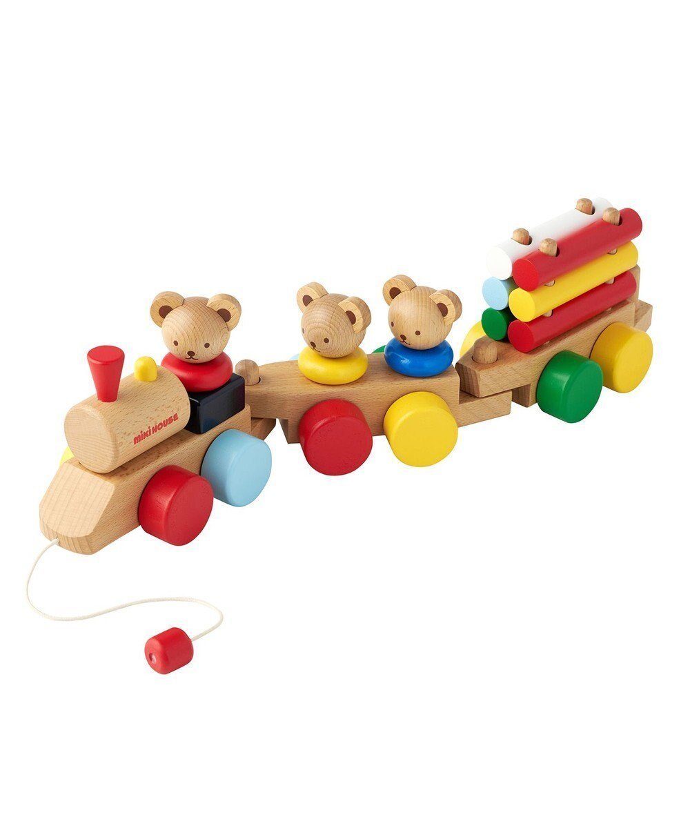 【ミキハウスホットビスケッツ/MIKI HOUSE HOT BISCUITS / KIDS】の【ミキハウス】 プルトーイ インテリア・キッズ・メンズ・レディースファッション・服の通販 founy(ファニー) 　ファッション　Fashion　キッズファッション　Fashion for Kids　おすすめ　Recommended / Our Picks　定番　Standard, Basic Item　ベージュ|ID: prp329100004830090 ipo3291000000035157346