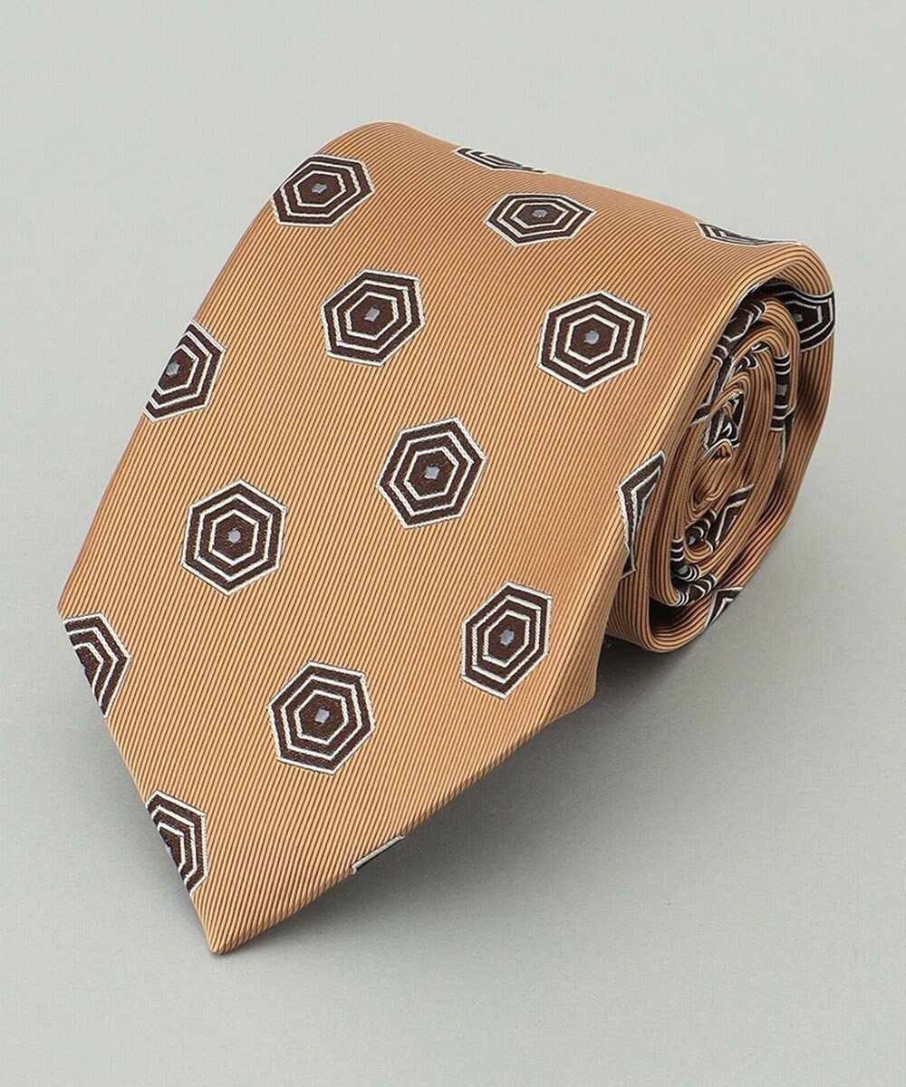 【五大陸/gotairiku / MEN】の【日本製】西陣ネクタイ_ベージュ・ブラウン系 インテリア・キッズ・メンズ・レディースファッション・服の通販 founy(ファニー) 　ファッション　Fashion　メンズファッション　Fashion for Men　シルク　Silk, 100% Silk　スーツ　Suit, Formalwear　日本製　Made In Japan　ベージュ系4|ID: prp329100004830103 ipo3291000000035157404