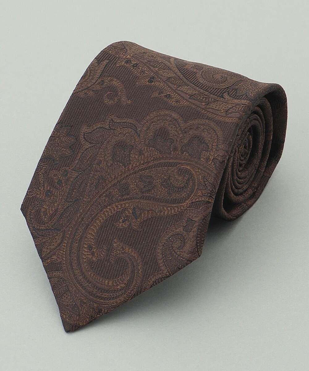 【五大陸/gotairiku / MEN】の【日本製】西陣ネクタイ_ベージュ・ブラウン系 インテリア・キッズ・メンズ・レディースファッション・服の通販 founy(ファニー) 　ファッション　Fashion　メンズファッション　Fashion for Men　シルク　Silk, 100% Silk　スーツ　Suit, Formalwear　日本製　Made In Japan　ダークブラウン系4|ID: prp329100004830103 ipo3291000000035157405