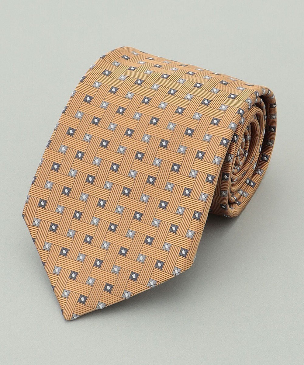 【五大陸/gotairiku / MEN】の【日本製】西陣ネクタイ_ベージュ・ブラウン系 インテリア・キッズ・メンズ・レディースファッション・服の通販 founy(ファニー) 　ファッション　Fashion　メンズファッション　Fashion for Men　シルク　Silk, 100% Silk　スーツ　Suit, Formalwear　日本製　Made In Japan　ベージュ系8|ID: prp329100004830103 ipo3291000000035157406