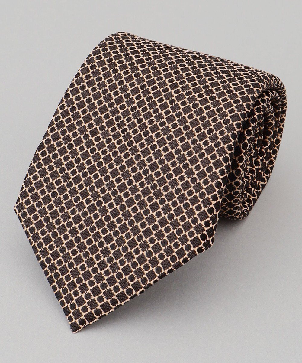 【五大陸/gotairiku / MEN】の【日本製】ネクタイ_小紋柄 インテリア・キッズ・メンズ・レディースファッション・服の通販 founy(ファニー) 　ファッション　Fashion　メンズファッション　Fashion for Men　シルク　Silk, 100% Silk　スーツ　Suit, Formalwear　日本製　Made In Japan　ブラウン系8|ID: prp329100004830104 ipo3291000000035157410