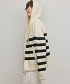 【グレース コンチネンタル/GRACE CONTINENTAL】のフォルムニットパーカー 人気、トレンドファッション・服の通販 founy(ファニー) ファッション Fashion レディースファッション Fashion for Women トップス・カットソー Cut & Sew Tops ニット Knit Tops & Sweaters レディースパーカー・カジュアルフーディー Casual Hoodies & Sweatshirts ストレッチ Stretch, Stretchy Fabric パーカー Hoodie, Parka A/W・秋冬 Autumn/Winter thumbnail バイカラー|ID: prp329100004830116 ipo3291000000035157450