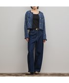 【グレース コンチネンタル/GRACE CONTINENTAL】のツイードニットカーディガン 人気、トレンドファッション・服の通販 founy(ファニー) ファッション Fashion レディースファッション Fashion for Women トップス・カットソー Cut & Sew Tops ニット Knit Tops & Sweaters カーディガン・羽織り Layered Style Cardigans カーディガン Cardigan, Knitwear ショート Short, Short Length 夏 Summer 春 Spring S/S・春夏 SS, Spring/Summer, Warm Season thumbnail ネイビー|ID: prp329100004830117 ipo3291000000035157452