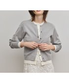 【グレース コンチネンタル/GRACE CONTINENTAL】のレイヤード風ニットカーディガン 人気、トレンドファッション・服の通販 founy(ファニー) ファッション Fashion レディースファッション Fashion for Women トップス・カットソー Cut & Sew Tops ニット Knit Tops & Sweaters カーディガン・羽織り Layered Style Cardigans カーディガン Cardigan, Knitwear 夏 Summer 春 Spring S/S・春夏 SS, Spring/Summer, Warm Season thumbnail グレー|ID: prp329100004830118 ipo3291000000035157456