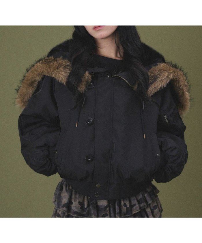 【ウィゴー/WEGO】のN2Bジャケット インテリア・キッズ・メンズ・レディースファッション・服の通販 founy(ファニー) https://founy.com/ ファッション Fashion レディースファッション Fashion for Women アウター Coat / Outerwear Collection レディースジャケット・軽アウター Jackets ブルゾンジャケット・スポーティアウター Blouson Jackets インナー Innerwear 春 Spring 秋 Autumn コンパクト Compact, Small Size ジャケット Jacket, Outerwear スマホ Smartphone, Mobile Device スリーブ Sleeve, Long Sleeve / Short Sleeve タートル Turtleneck, Turtle Collar トレンド Trend, Trending Now バランス Balance, Style Balance ブルゾン Blouson, Bomber Jacket ポケット Pocket, Pocket Detail ミニスカート Mini Skirt, Short Skirt ミリタリー Military, Army Style 冬 Winter / This Winter A/W・秋冬 Autumn/Winter 夏 Summer |ID: prp329100004830121 ipo3291000000035629741