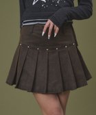 【ウィゴー/WEGO】のスタッズデザインプリーツスカパン 人気、トレンドファッション・服の通販 founy(ファニー) ファッション Fashion レディースファッション Fashion for Women スカート Skirts デニムスカート・カジュアルスカート Denim Skirts 春 Spring 秋 Autumn ガーリー Girly, Feminine Style ショート Short, Short Length スタッズ Studs, Metal Accents スニーカー Sneakers, Trainers スマホ Smartphone, Mobile Device デニム Denim, Jeans Material トレンド Trend, Trending Now バランス Balance, Style Balance プリーツ Pleats, Pleated ミニスカート Mini Skirt, Short Skirt 冬 Winter / This Winter S/S・春夏 SS, Spring/Summer, Warm Season 夏 Summer thumbnail ブラウン|ID: prp329100004830122 ipo3291000000035157467
