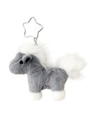 【ウィゴー/WEGO】のふわふわポニーぬいぐるみキーホルダー グレー|ID: prp329100004830127 ipo3291000000035157488
