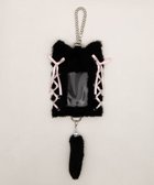 【ウィゴー/WEGO】の【痛バ&推し活グッズ】なりきりネコカードホルダーキーホルダー ブラック|ID: prp329100004830134 ipo3291000000035157534