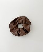 【ウィゴー/WEGO】のLヴィンテージPUシュシュ ブラウン|ID: prp329100004830139 ipo3291000000035157556