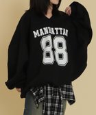 【ウィゴー/WEGO】のゲームロゴビッグスウェット 人気、トレンドファッション・服の通販 founy(ファニー) ファッション Fashion レディースファッション Fashion for Women トップス・カットソー Cut & Sew Tops レディースパーカー・カジュアルフーディー Casual Hoodies & Sweatshirts スウェット・クルーネックトップス Sweatshirts & Crewnecks / Relaxed Fit Sweat Tops 春 Spring 秋 Autumn スウェット / スエット Sweatshirt, Sweatwear スニーカー Sneakers, Trainers スマホ Smartphone, Mobile Device デニム Denim, Jeans Material トレンド Trend, Trending Now 定番 Standard, Basic Item プリーツ Pleats, Pleated 冬 Winter / This Winter A/W・秋冬 Autumn/Winter 夏 Summer thumbnail ブラック|ID: prp329100004830146 ipo3291000000035548947