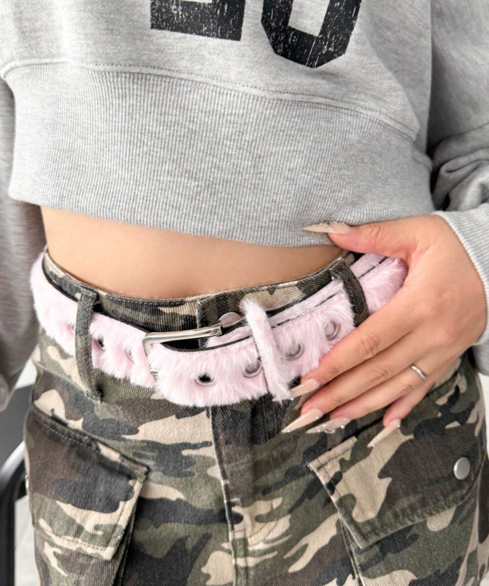 【ウィゴー/WEGO】のLハトメファーベルト 人気、トレンドファッション・服の通販 founy(ファニー) ファッション Fashion レディースファッション Fashion for Women ベルト&ウエストマーク Belts & Waist Accessories おすすめ Recommended / Our Picks スマホ Smartphone, Mobile Device デニム Denim, Jeans Material トレンド Trend, Trending Now フェイクファー Faux Fur, Imitation Fur メタル Metal, Metal Parts other-1|ID: prp329100004830147 ipo3291000000035703929