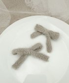 【ウィゴー/WEGO】のL2Pシャギーリボンクリップ 人気、トレンドファッション・服の通販 founy(ファニー) ファッション Fashion レディースファッション Fashion for Women シュシュ&ヘアアクセ/ヘアアレンジ Scrunchies & Hair Accessories アクセサリー Fashion Accessories スマホ Smartphone, Mobile Device リボン Ribbon, Bow A/W・秋冬 Autumn/Winter thumbnail ライトグレー|ID: prp329100004830148 ipo3291000000035157603