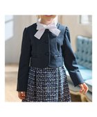 【組曲 / KIDS/KUMIKYOKU】の【110-140㎝】ラウンドカラー ジャケット 人気、トレンドファッション・服の通販 founy(ファニー) ファッション Fashion キッズファッション Fashion for Kids アウター Coat Outerwear /Kids シンプル Simple, Minimal ジャケット Jacket, Outerwear ストレッチ Stretch, Stretchy Fabric フォーマル Formal, Dressy ポケット Pocket, Pocket Detail ラウンド Round, Round Neck リボン Ribbon, Bow 夏 Summer 春 Spring S/S・春夏 SS, Spring/Summer, Warm Season thumbnail ネイビー系|ID: prp329100004830674 ipo3291000000035165350