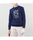 【23区 ゴルフ/23区GOLF / MEN】の【MEN】【ウォッシャブル】ロゴインターシャ ポリエステルニット ネイビー系|ID: prp329100004830681 ipo3291000000035165378