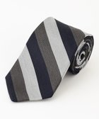 【ジェイ プレス/J.PRESS / MEN】の【J.PRESS SPUN SILK COLLECTION】レジメンタルネクタイ 人気、トレンドファッション・服の通販 founy(ファニー) ファッション Fashion メンズファッション Fashion for Men おすすめ Recommended / Our Picks コレクション Collection, Seasonal Line シルク Silk, 100% Silk ジャケット Jacket, Outerwear スーツ Suit, Formalwear thumbnail ライトグレー系2|ID: prp329100004830686 ipo3291000000035165397